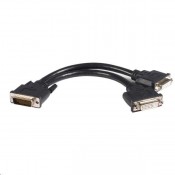 STARTECH 8IN LFH59 (DMS59) MALE TO DUAL FEMALE DVI CABLE