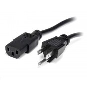 STARTECH POWER CORD -NEMA5-15P TO C13 -10FT 14AWG