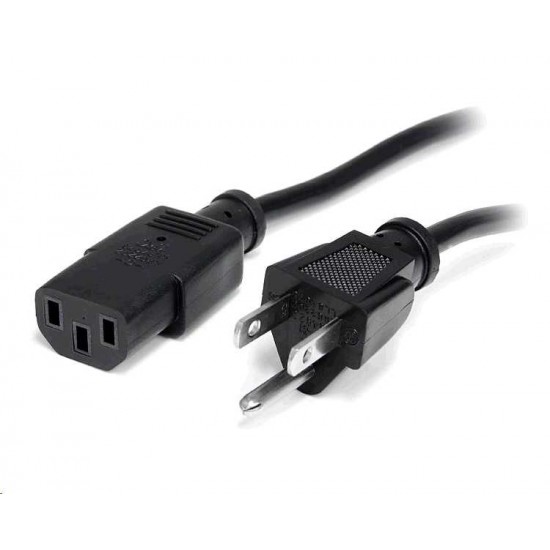 STARTECH POWER CORD -NEMA5-15P TO C13 -10FT 14AWG