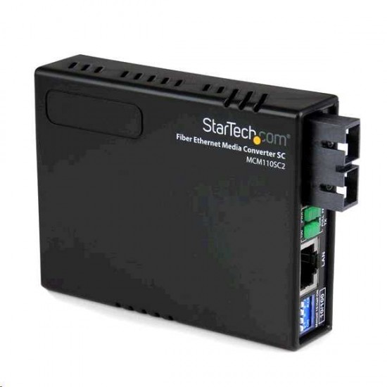 STARTECH FIBER TO ETHERNET MEDIA CONVERTER