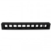 STARTECH 1U FINGER DUCT CABLE MANAGER WITH COVER