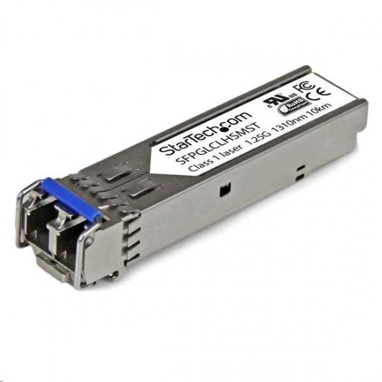 STARTECH Cisco Compatible Gigabit Fiber SFP Transceiver Module SM/MM LC - 10 km (Mini-GBIC)