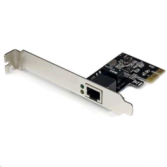 StarTech 1 Port PCI Express PCIe Gigabit Network Server Adapter NIC Card - Dual Profile