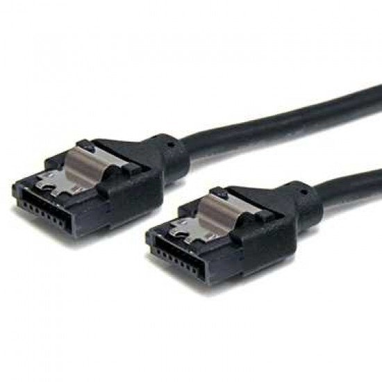 STARTECH LATCHING ROUND SATA CABLE -6IN
