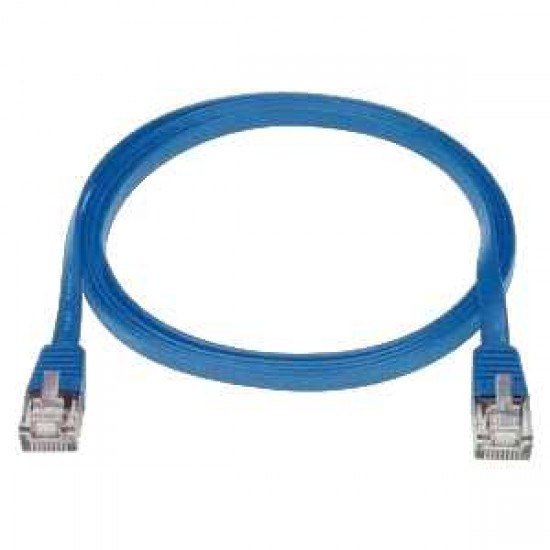 STREAMLINE 1.5FT BLUE MOLDED CAT6 UTP GIGABIT PATCH CABLE