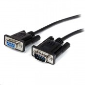 STARTECH 3M STRAIGHT THROUGH DB9 SERIAL CABLE M/F BLACK
