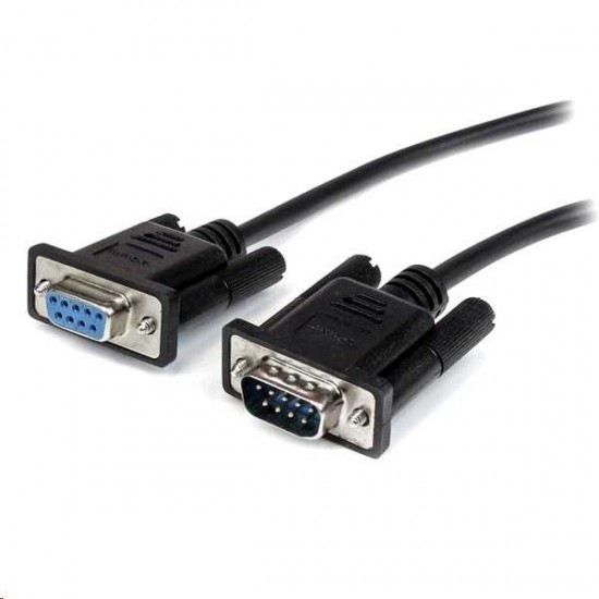 SERIAL - STARTECH 3M STRAIGHT THROUGH DB9 SERIAL CABLE M/F BLACK