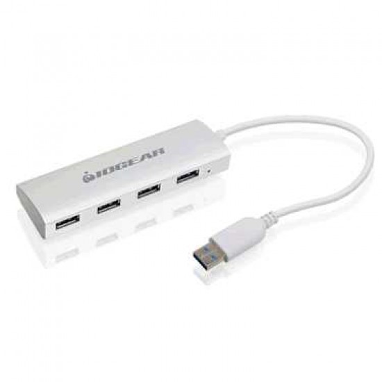IOGEAR GUH304 4 PORT USB3.0 ALUMINUM HUB