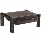 STARTECH ADJUSTABLE MONITOR RISER STAND WITH DRAWER - INCREASE VIEW COMFORT