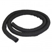 STARTECH WORKSTATION CABLE MANAGEMENT SLEEVE- TRIMMABLE FABRIC 2 METERS-BLACK