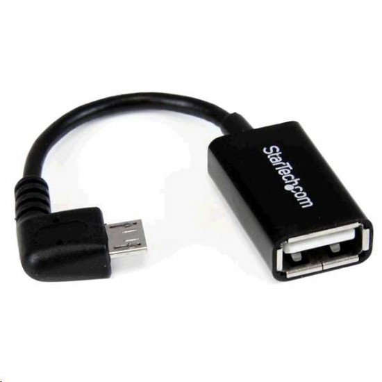 STARTECH RIGHT ANGLE MICRO USB TO OTG ADAPTER M/F