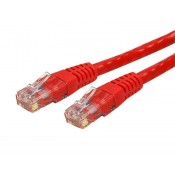 STARTECH 6FT RED MOULDED CAT6 PATCH CABLE