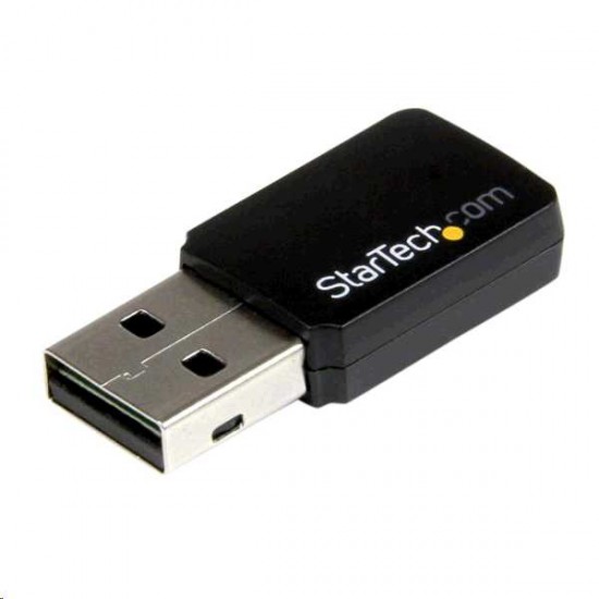 STARTECH MINI USB TO 433 MBPS WIRELESS AC DUAL BAND NETWORK ADAPTER