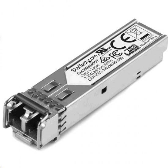 STARTECH Gigabit Fiber 1000Base-SX SFP Transceiver Module - Cisco GLC-SX-MMD Compatible - MM LC - 550m (1804 ft)