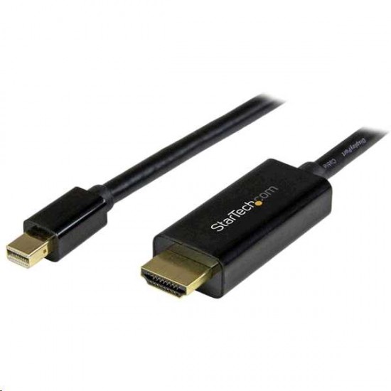 STARTECH MINI DISPLAYPORT TO HDMI CABLE 3M BLACK