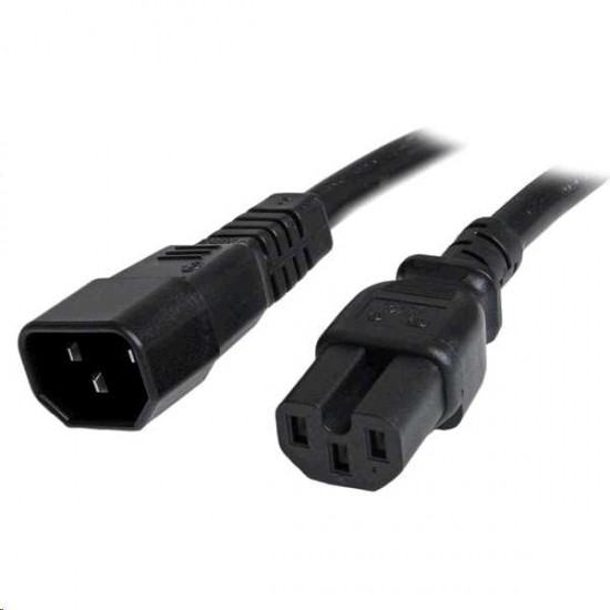 STARTECH 6 ft 14 AWG Computer Power Cord - IEC C14 to IEC C15