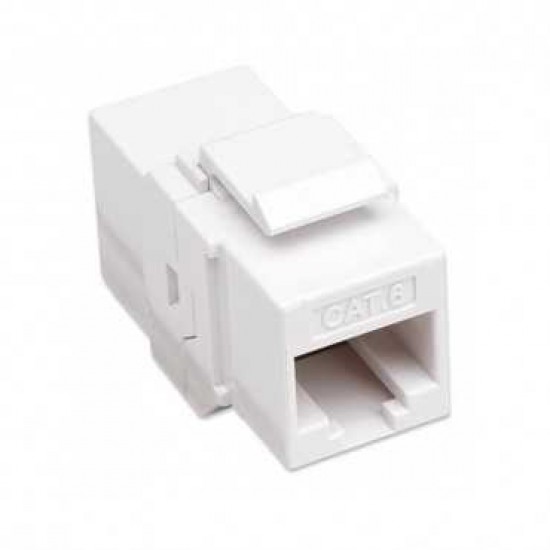INLINE COUPLER (TY TECH) CAT6 INLINE KEYSTONE COUPLER - WHITE