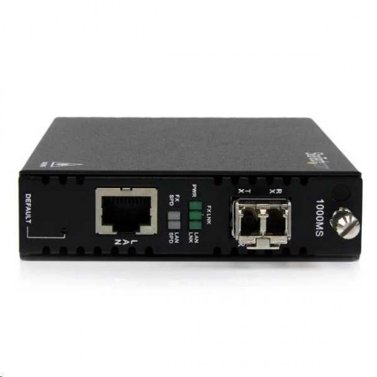 STARTECH OAM MANAGED GIGABIT ETHERNET FIBER MEDIA CONVERTER -MULTIMODE LC 550M