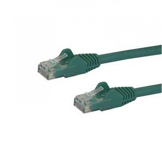 STARTECH CAT6 GREEN 1FT SNAGLESS PATCH CABLE