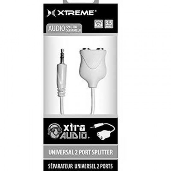 XTREME UNIVERSAL TWO PORT AUDIO SPLITTER