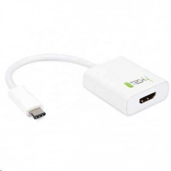 TECHLY Converter Cable Adapter USB 3.1 Type C to HDMI 1.4