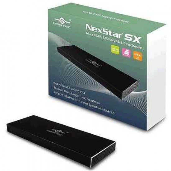 NEXSTAR SX M.2 NGFF SSD TO USB 3.0 ENCLOSURE