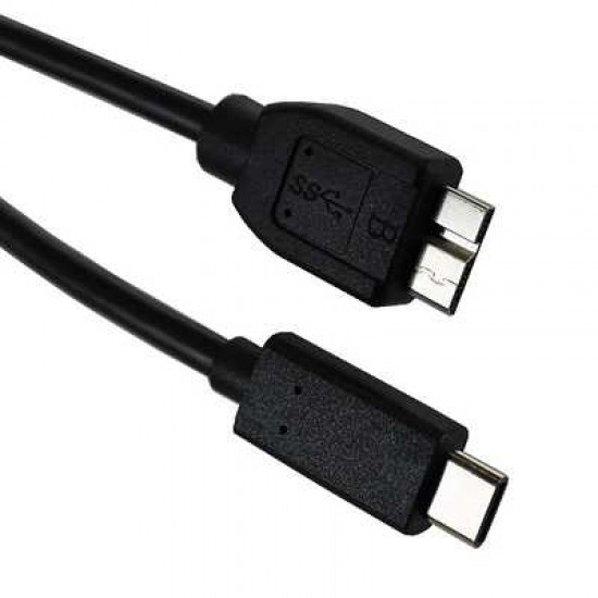 BLUE DIAMOND USB 3.1 C MALE TO MICRO B MALE 3FT BLUE DIAMOND USB 3.1 C MALE TO MICRO B MALE 3FT