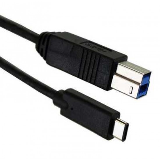 BLUE DIAMOND USB 3.0 C MALE TO B MALE-3FT