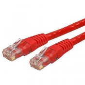 STARTECH CAT6 20FT RED MOLDED UTP PATCH CABLE