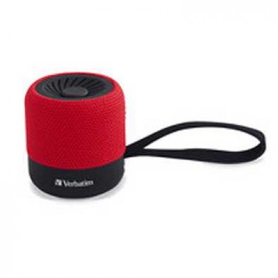 VERBATIM WIRELESS MINI BLUETOOTH SPEAKER- RED