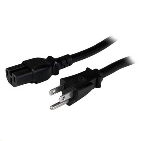 STARTECH 14AWG 125V 15A 5-15P TO C15 SERVER POWER CORD