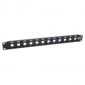 TRIPP LITE 12 PORT 1U BLANK  PATCH PANEL RACK MOUNTABLE