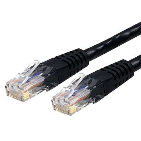 Blue Diamond CAT6 UTP 6FT BlACK PATCH CABLE