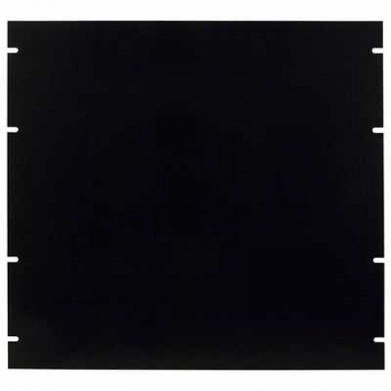 HAMMOND 10U SOLID BLANKING ALUMINUM RACK PANEL BLACK HAMMOND 10U SOLID BLANKING ALUMINUM RACK PANEL BLACK