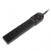 CYBERPOWER ESSENTIAL SURGE PROTECTOR, 1200J/125V,6 OUTLETS, 12FT POWER CORD