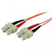 STARTECH  3M SC TO SC DUPLEX MULTIMODE  PLENUM  50/125 FIBER PATCH CABLE