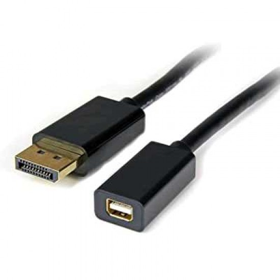Startech 3 ft DisplayPort to Mini DisplayPort 1.2 Video Cable Adapter M/F - DisplayPort 4k