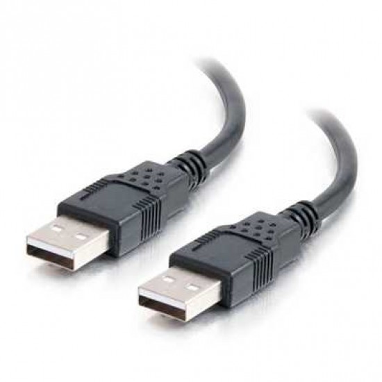 C2G 1m USB 2.0 A Male to A Male Cable - Black