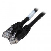 C2G CAT6 6FT BLACK SNAGLESS UTP PATCH CABLE