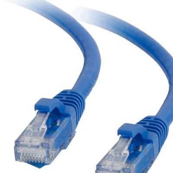 C2G CAT6 1FT BLUE SNAGLESS UTP PATCH CABLE