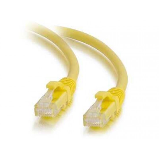STARTECH CAT6 1FT YELLOW UTP SNAGLESS PATCH CABLE