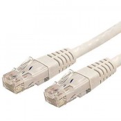 C2G CAT6 2FT WHITE SNAGLESS PATCH CABLE