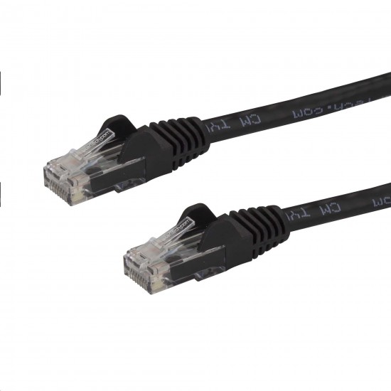 STARTECH CAT6 4FT BLACK UTP SNAGLESS PATCH CABLE