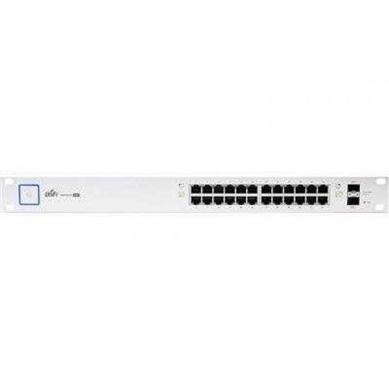 Ubiquiti UniFi 24 250W 24-Port Managed Gigabit PoE+ Switch w/ 2x SFP Ports