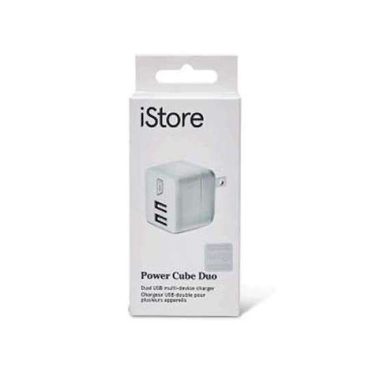ISTORE WALL CHARGER POWERCUBE 2PORT USB