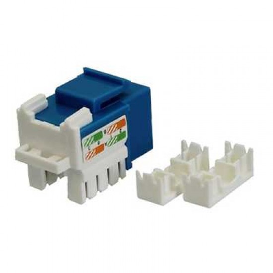 KEYSTONE JACK (TECHLY) CAT6 - BLUE