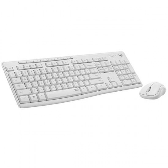 LOGITECH MK295 SILENT WIRELESS KEYBOARD/MOUSE COMBO -WHITE
