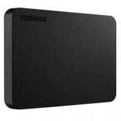 Toshiba Canvio  HDTB440XK3CA 4 TB Portable Hard Drive - External - Matte Black - USB 3.0