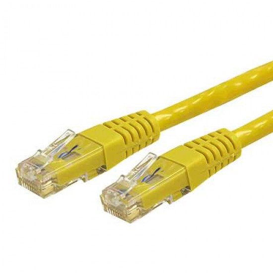 C2G 6FT  CAT 6 SNAGLESS CABLE YELLOW