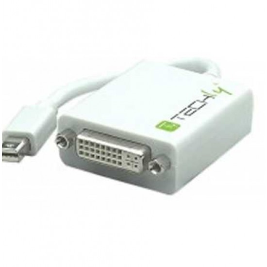 TECHLY Mini DisplayPort (Thunderbolt) to DVI Adapter